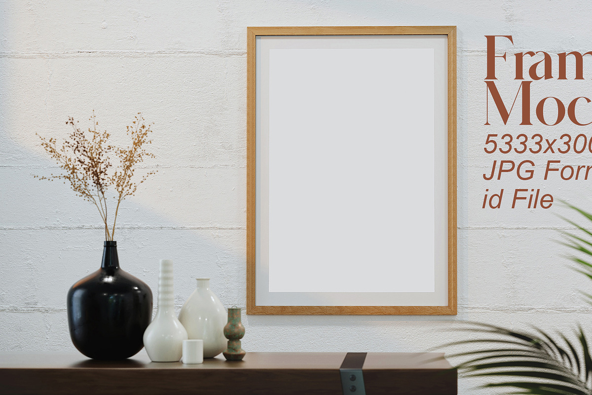 Interior Frame Mockup, a Templates & Theme by DigitalPen (Photo 3 of 4)