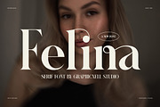 Felina Elegant Serif Font, a Serif Font by Graphicxell (Thumbnail 1 of 8)