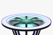 TV Studio News Desk 1, a Furniture 3D Model by akerStudio (Thumbnail 4 of 16)