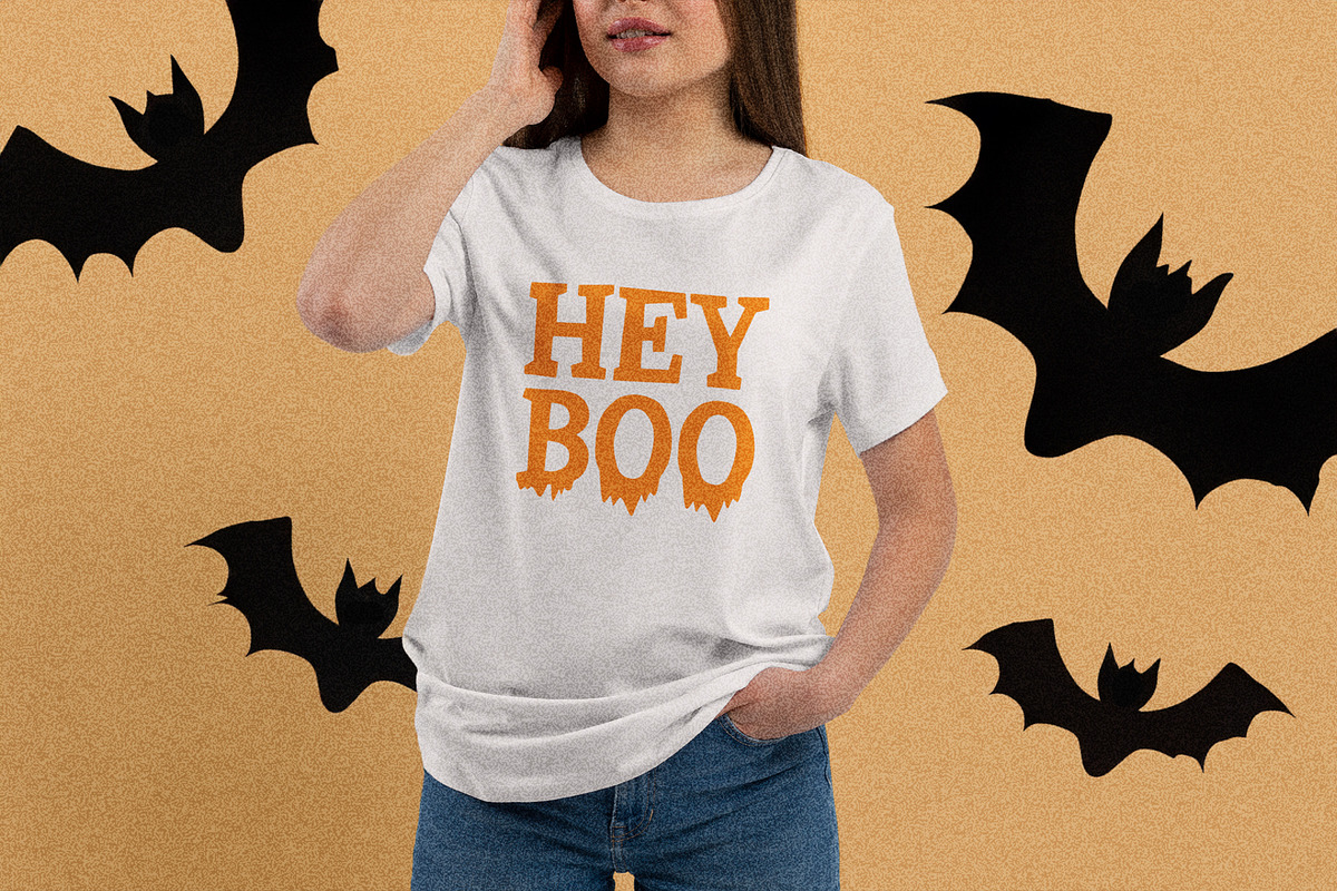 Monster Night spooky halloween font, a Handwritten Font by supfonts (Photo 3 of 7)