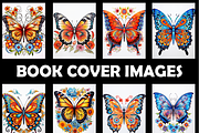 Butterfly Zentangle Coloring Book-V3, an Animal Illustration by Design Zone (Thumbnail 2 of 7)