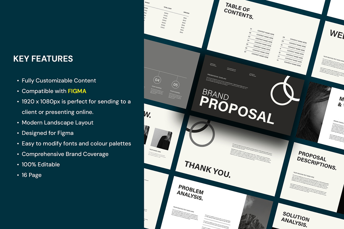 Brand Guidelines Template | Figma, a Presentation Template by Artisan Vibes (Photo 14 of 14)