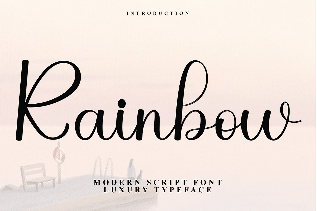 Rainbow, a Handwritten Font by FreshTypeINK (Photo 1 of 8)