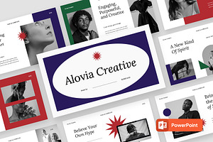 ALOVIA - Powerpoint Template