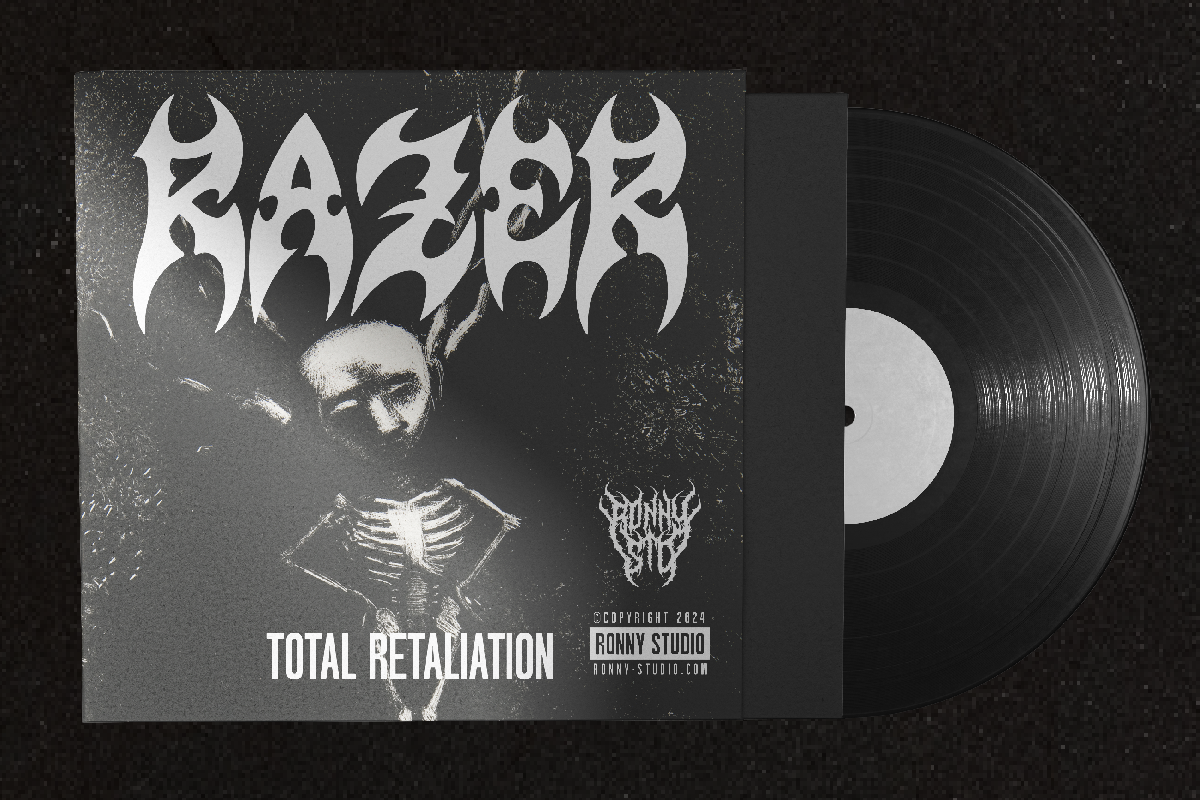 Rexover Aggressive Hardcore Font, a Blackletter Font by Ronny Studio (Photo 7 of 9)