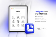 Task Checklist Outline Icons, an Outline Icon by cidcud_graphic (Thumbnail 2 of 3)