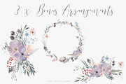 Watercolor Clipart Bundle, an Illustration by The Autumn Rabbit Ltd (Thumbnail 17 of 26)