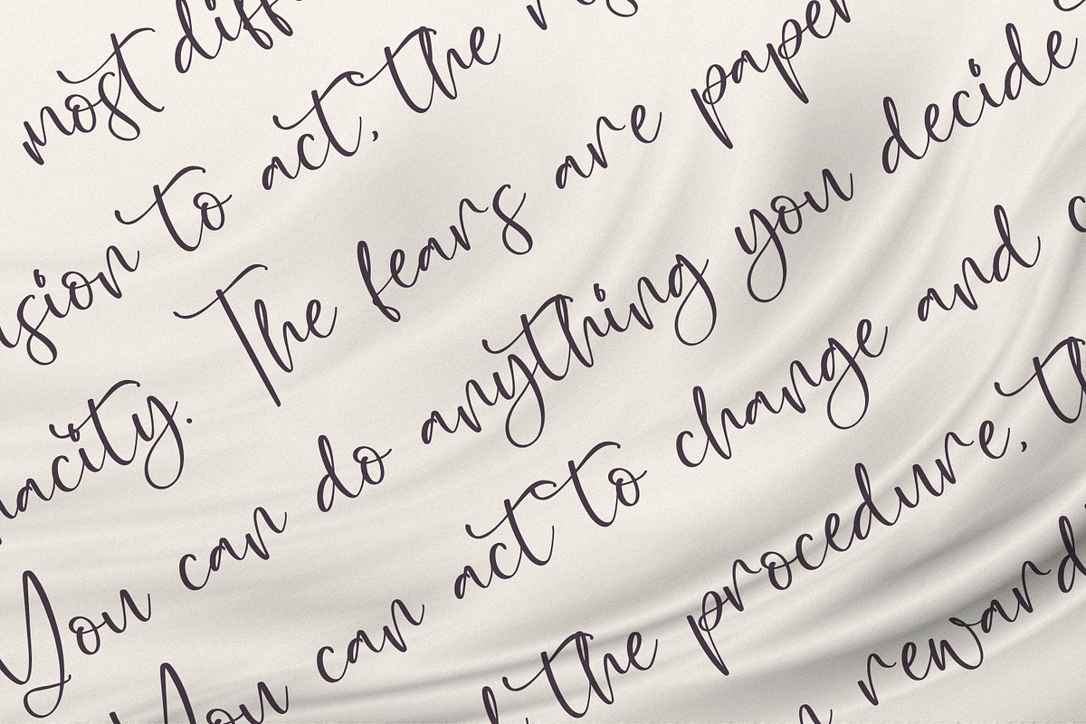 Cimbrella, a Handwritten Font by Integritype Studio (Photo 13 of 15)