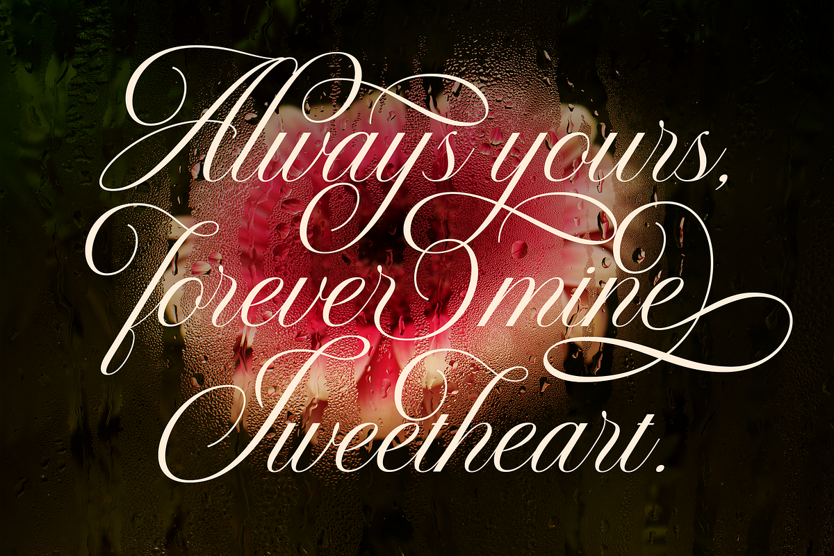 Revinda - Modern Cursive Script Font, a Script Font by Pixesia Studio (Photo 2 of 12)