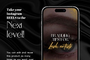 Lashes Instagram Video Reels, a Social Media Template by design4social (Thumbnail 5 of 9)