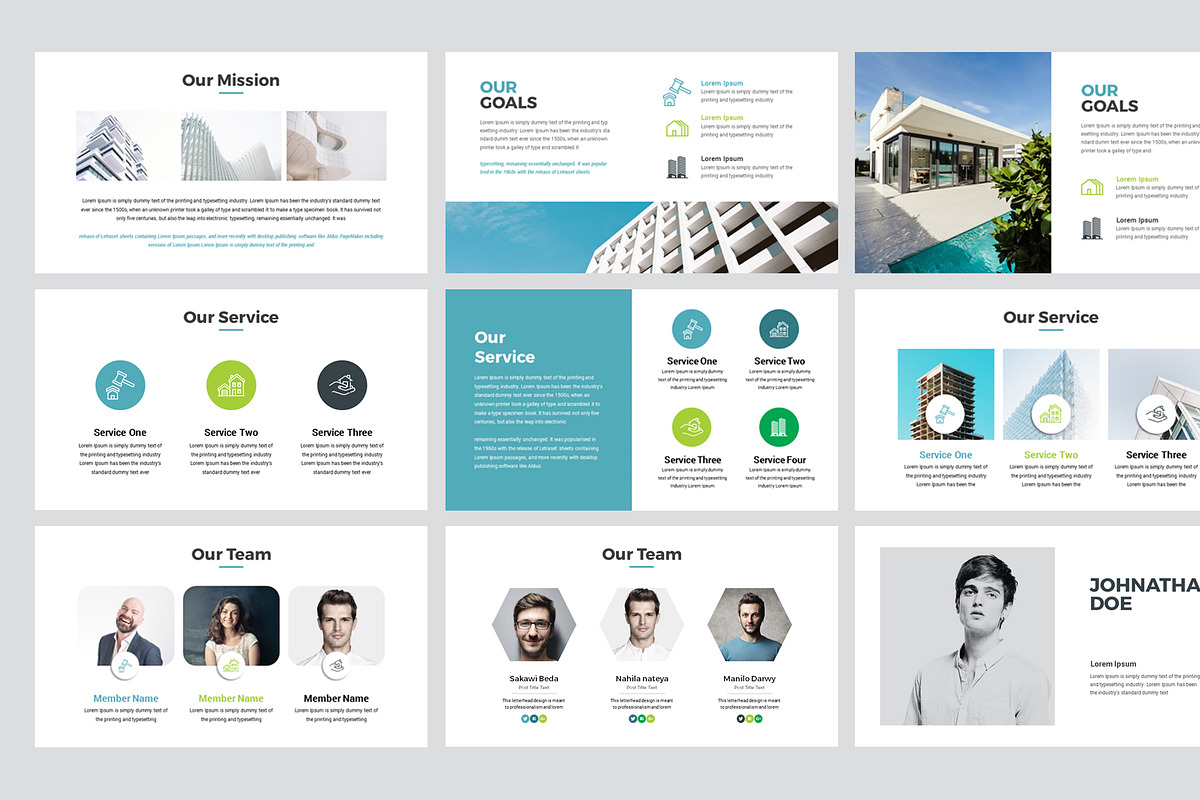 Real Estate PowerPoint Presentation, a Presentation Template by RsmBoutique2021 (Photo 3 of 5)