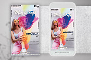 Music Party Color Instagram Flyer, a Flyer Template by PixelsDesign (Thumbnail 2 of 2)