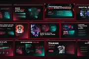 Axion-X Gaming PowerPoint Template, a Presentation Template by Premast (Thumbnail 3 of 5)