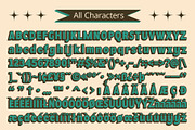 Becham 3D, a Sans Serif Font by Craft Supply Co. (Thumbnail 8 of 8)