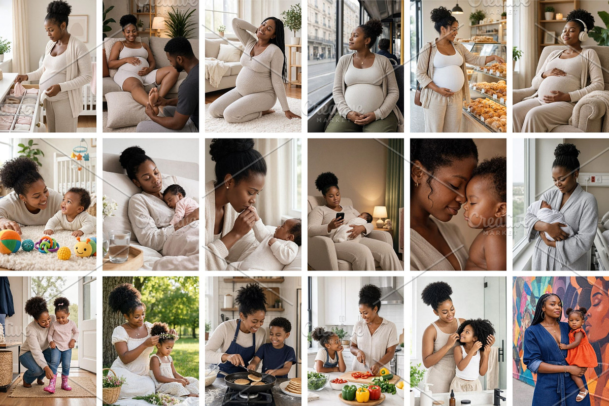 190 Melanin Motherhood Photos, a Person Photo by Selenique Studio (Photo 13 of 15)