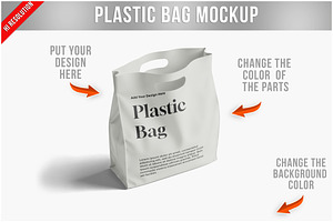 Plastic Bag Mockup PSD, a Product Mockup by Bruno's Shop