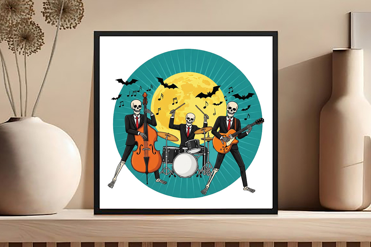 Halloween Clipart Bundle – Spooky, an Illustration by Black Bird Studio (Photo 3 of 4)