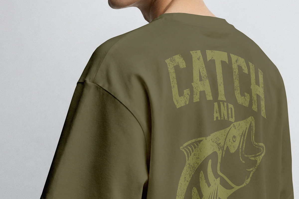 T-Shirt Back Mockup PSD - Male Model, a Shirt Mockup by Rymden_Fl (Photo 2 of 6)