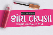 Girl Crush Handwritten Font, a Font by Sabrina Schleiger Design (Thumbnail 1 of 3)