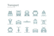 Transport, an Outline Icon by I-RO (Thumbnail 2 of 3)