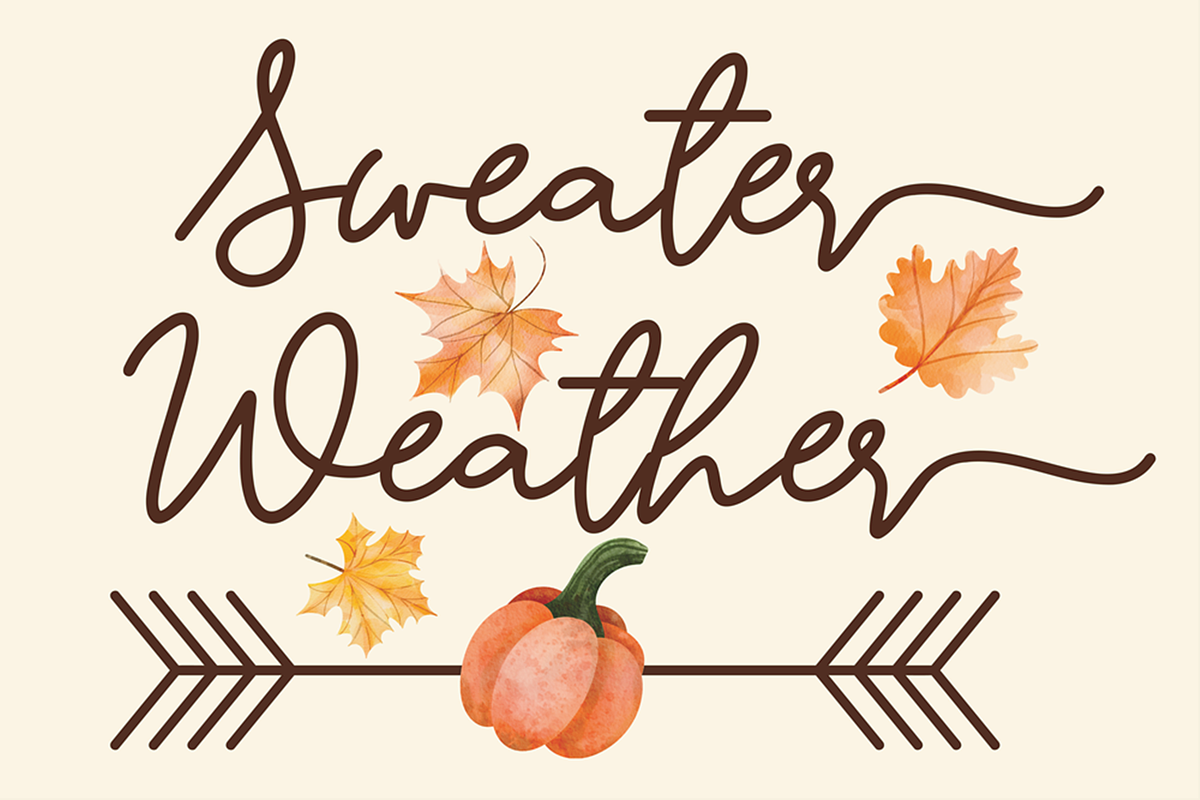 Fall Vibes Groovy - A Retro Font duo, a Handwritten Font by BitongType (Photo 5 of 15)