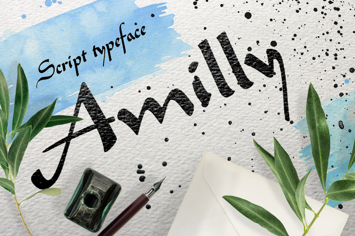 Amilly Script !! Now 40% off !!