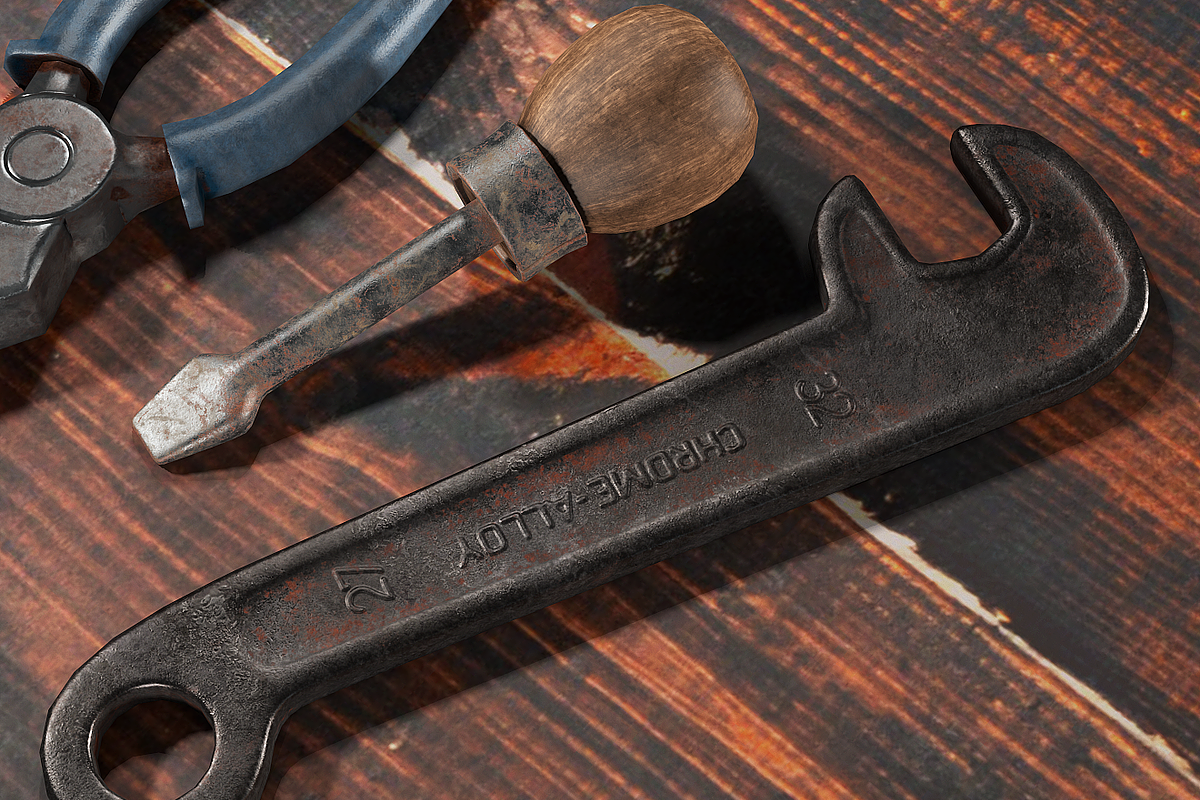 Toolset, an Object 3D Model by happy brush (Photo 5 of 5)