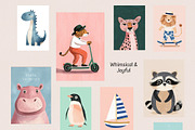 Minimalist Nursery Wall Art Gallery, a Background Graphic by Essentially Nomadic (Thumbnail 9 of 11)