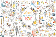 Whimsical Love Wedding Illustrations, an Illustration by Tinydew (Thumbnail 1 of 14)