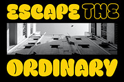 Morage - Y2K Retro Font, a Serif Font by RagamKata (Thumbnail 4 of 9)