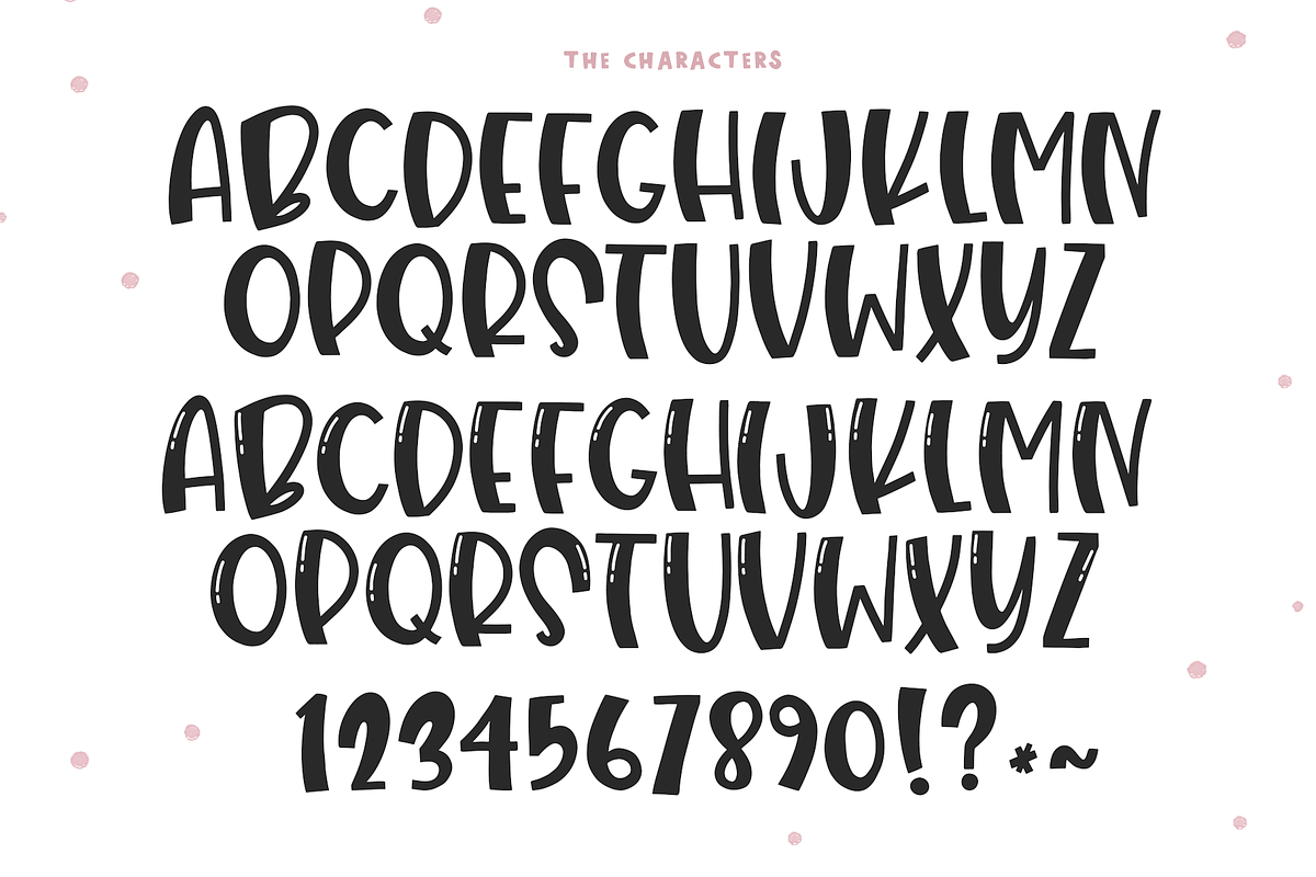Ice Cream - A Fun Handwritten Font, a Font by KA Designs (Photo 9 of 9)