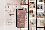 Modern Canva IG Feminine Template, a Social Media Template by ALunadoki Design (Thumbnail 1 of 9)