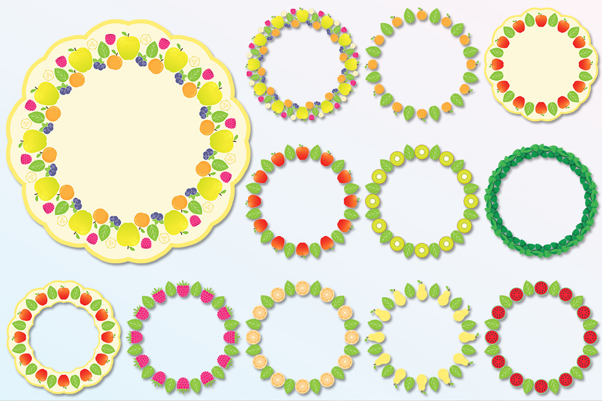 Big Fruit Set (eps, png), an Object Graphic by My Sweet Dreams (Photo 3 of 3)