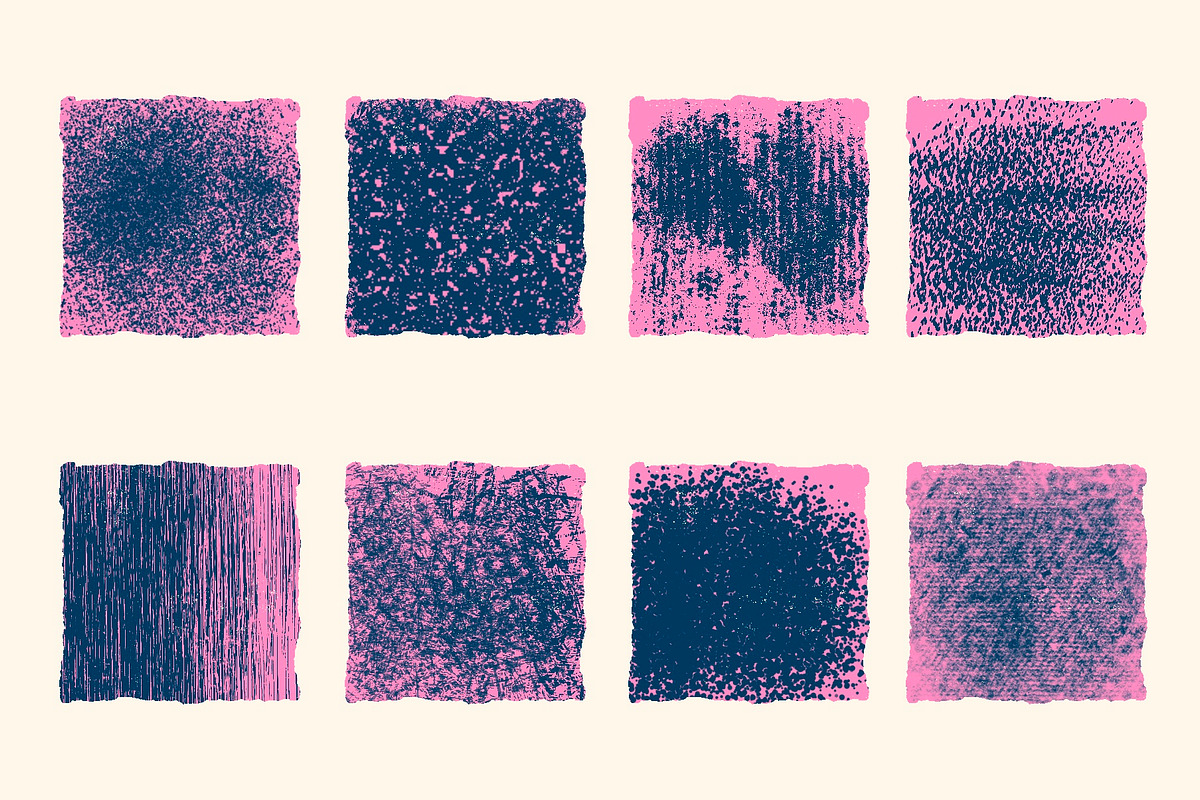 Mini Procreate Texture Brush Kit, a Brush Add-On by KJP Designs (Photo 4 of 10)