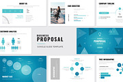 Business Proposal Google Slide, a Presentation Template by WhiteGraphic (Thumbnail 1 of 37)