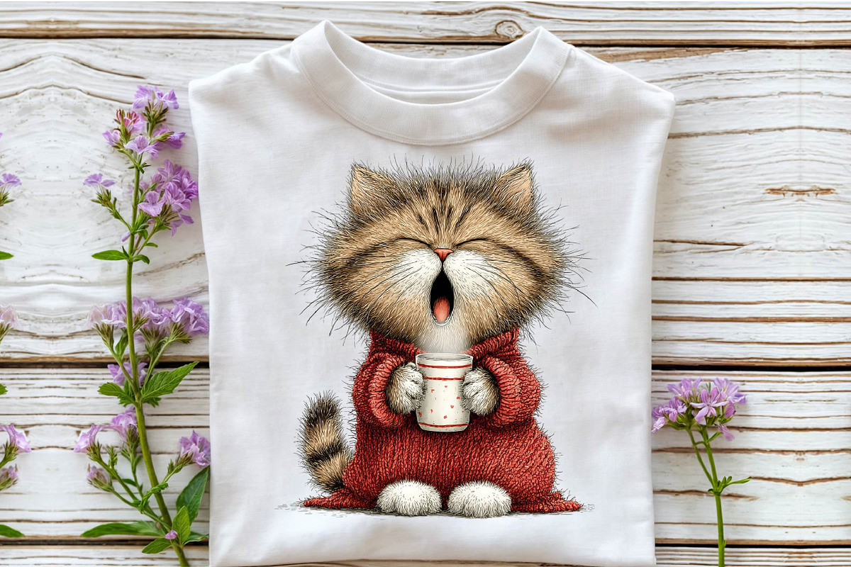 Morning Mood Animal Clipart, an Illustration by Sublimation Artist (Photo 6 of 6)