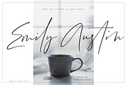 Misty Light font, a Script Font by SiDesign (Thumbnail 7 of 16)