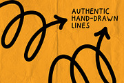 Hand Drawn Arrows Vector, an Object Graphic by Le.nart (Thumbnail 4 of 5)