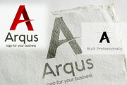 Logo for Letter A name businesses, a Branding & Logo Template by Adobe Fireworks Shop (Thumbnail 2 of 2)