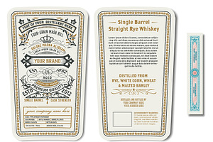 Liquor Labels. Distilling Business