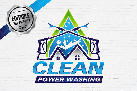 Professional Pressure Washing Logo
