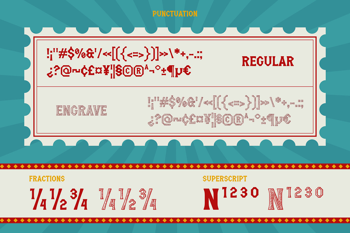 Morucas – Mexican Engraving Font, a Serif Font by Drizy (Photo 5 of 10)