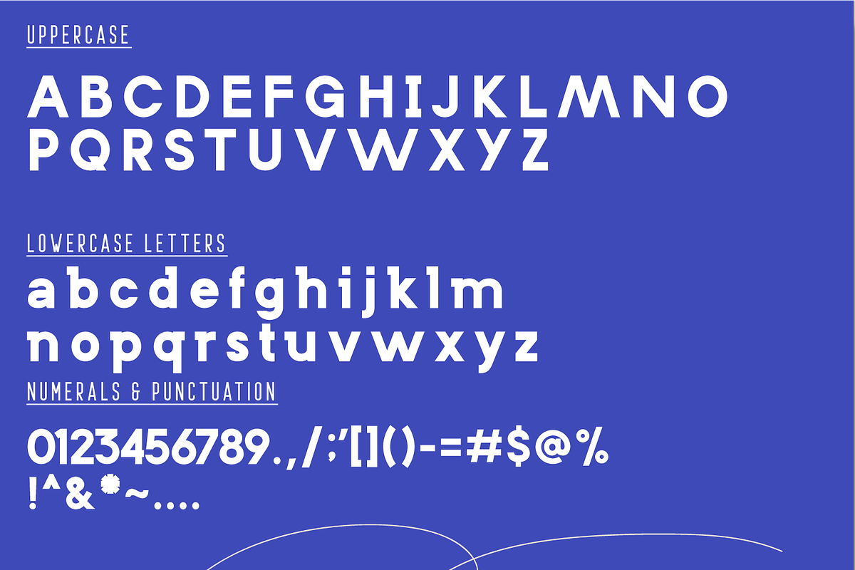 Gravity Points Font, a Sans Serif Font by 177Studio (Photo 7 of 7)