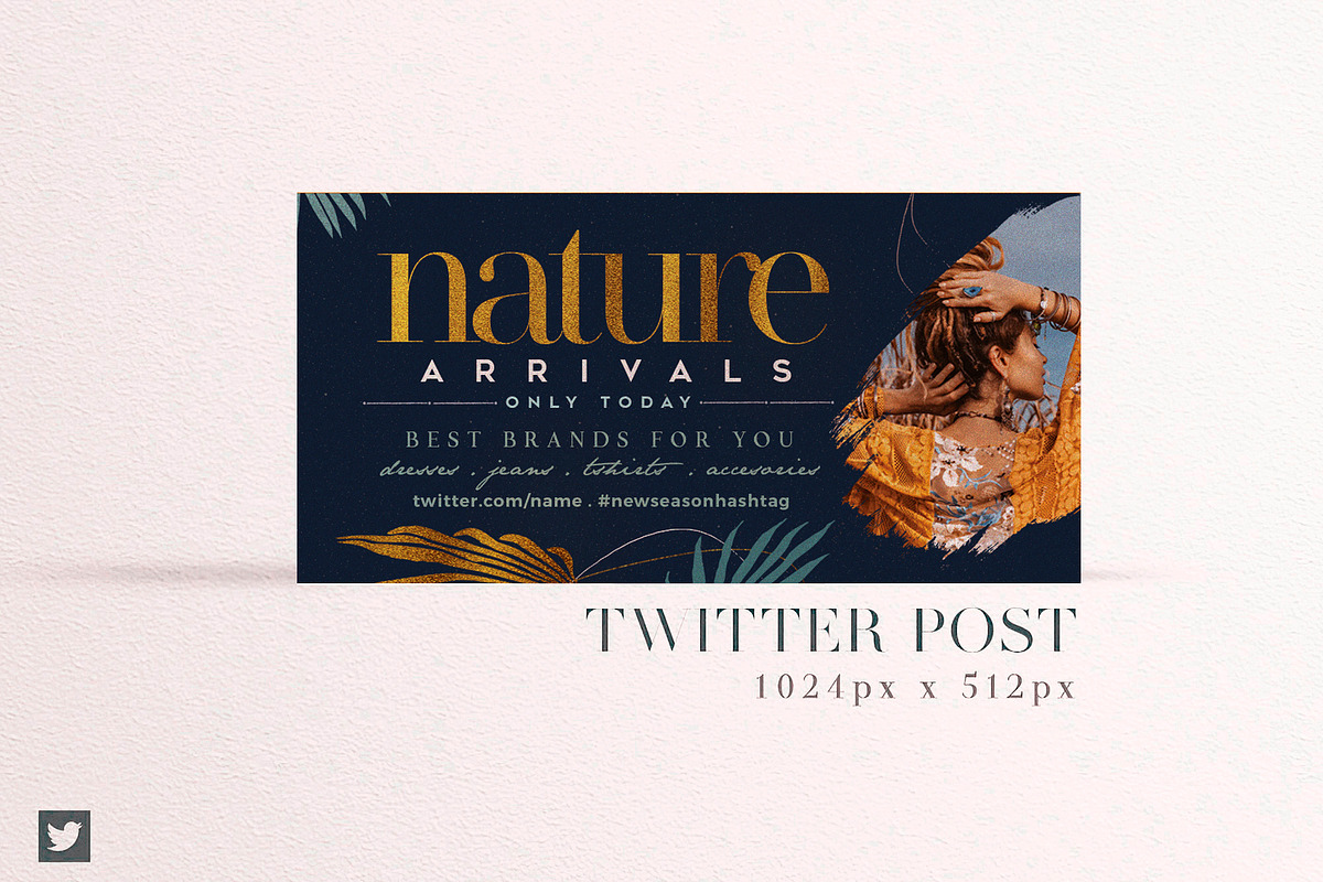 Nature - Social Media Pack, a Social Media Template by Touringxx Creative Studio (Photo 7 of 8)