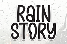Rain Story | Script Font