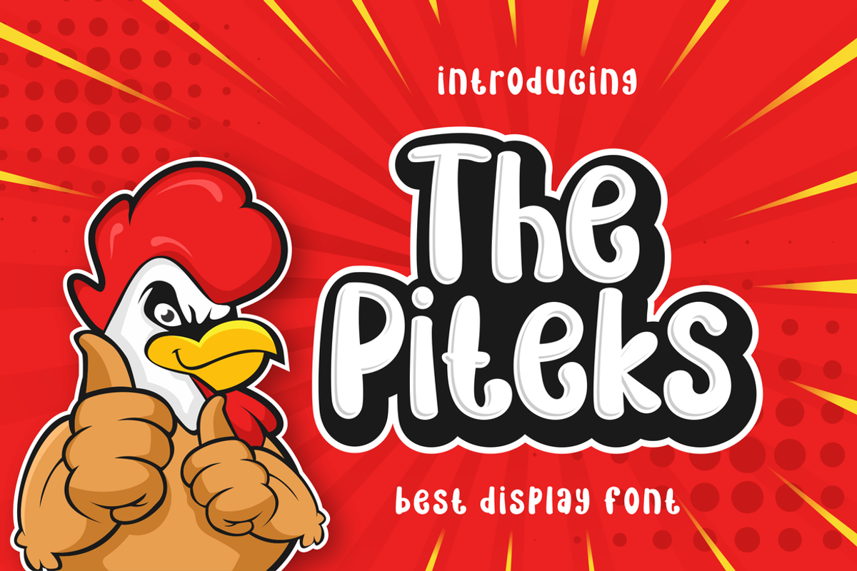 The Piteks Font, a Sans Serif Font by Onotype (Photo 1 of 4)