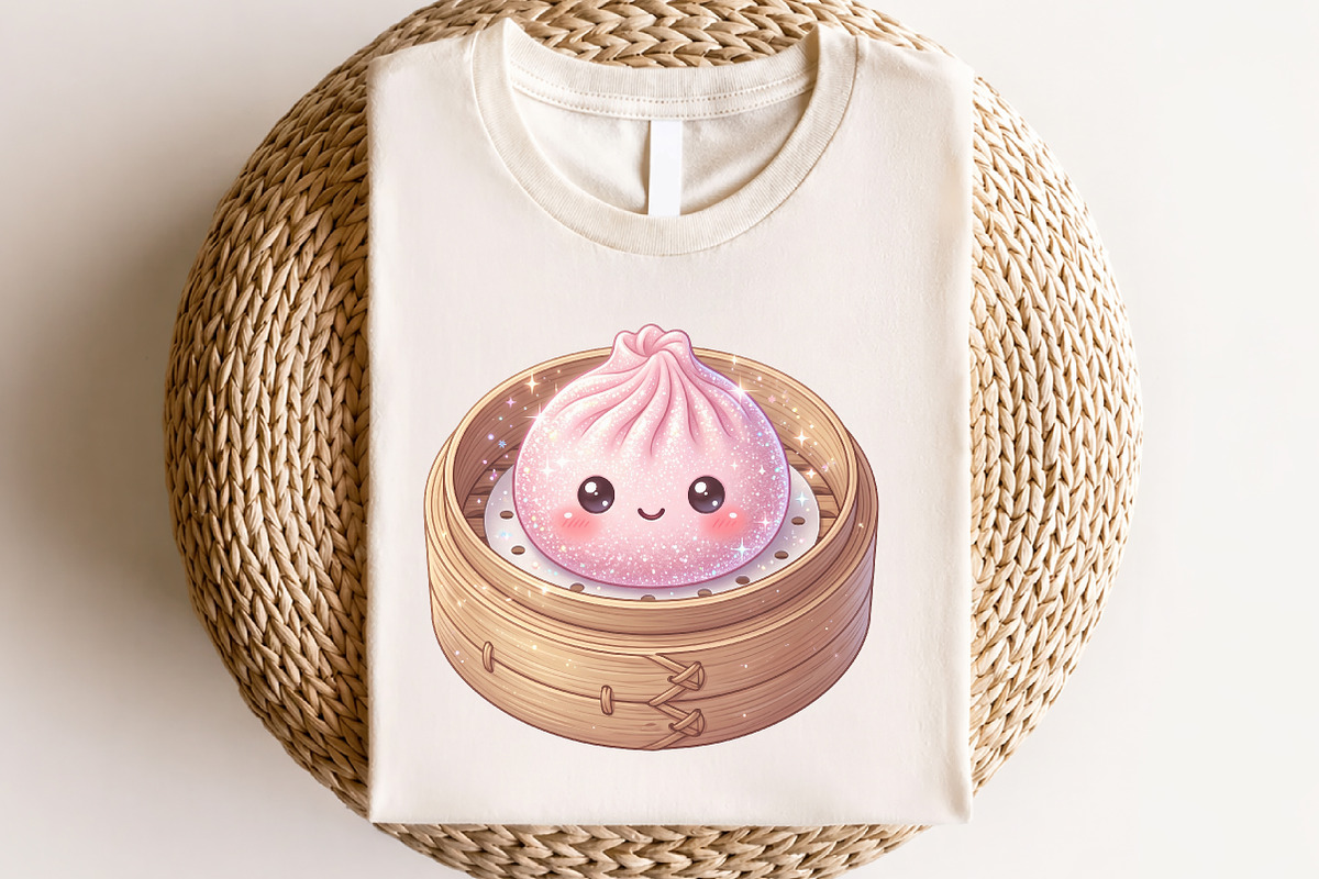 Glitter Dumpling PNG Bundle, a Seasonal Illustration by CraftArtStudio (Photo 4 of 4)