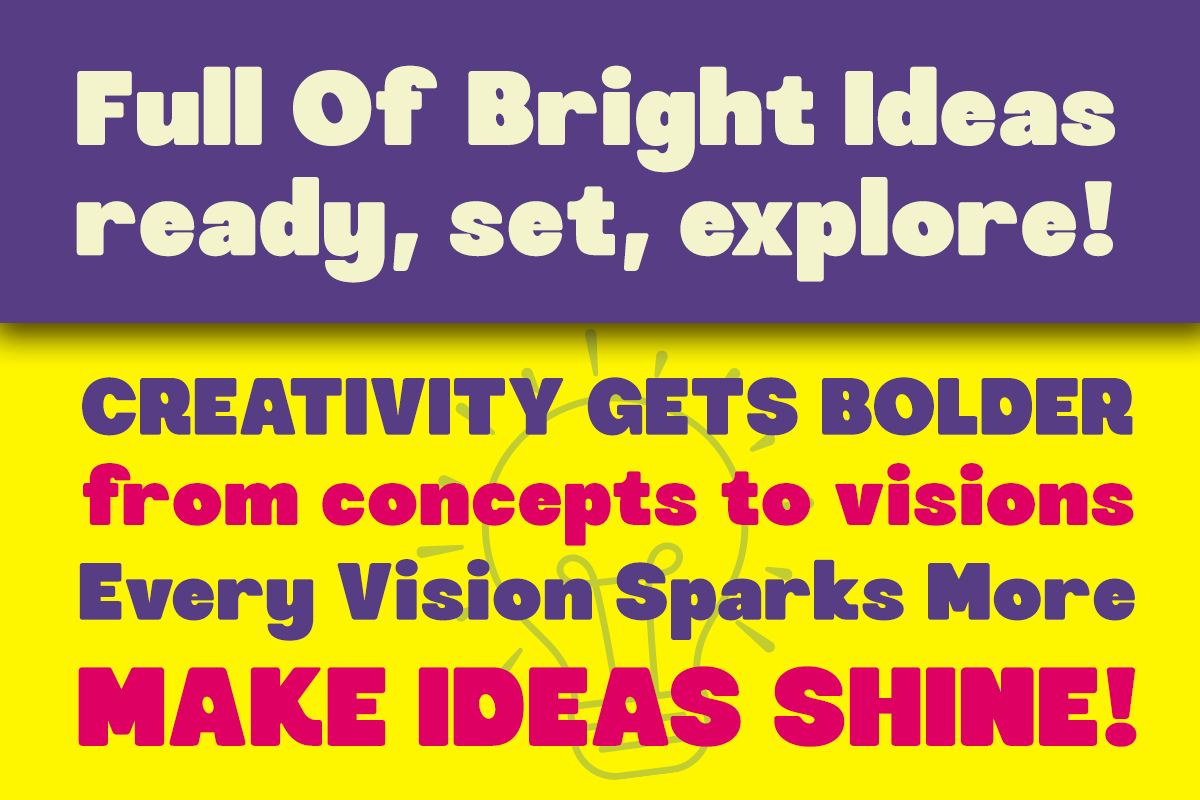 Ragnir - Bold Round Sans Font, a Sans Serif Font by RagamKata (Photo 6 of 10)