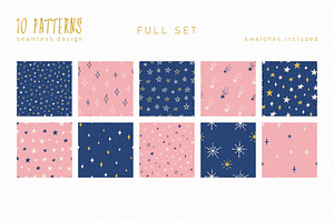 10 Stars Patterns