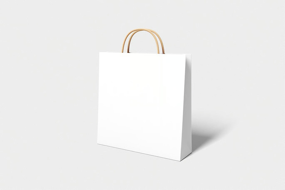 Shopping Bag Mockup, a Packaging Mockup by zpackcreative (Photo 4 of 4)